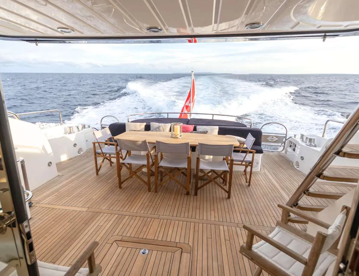 Palumba — photo 4 location yacht Saint-Tropez