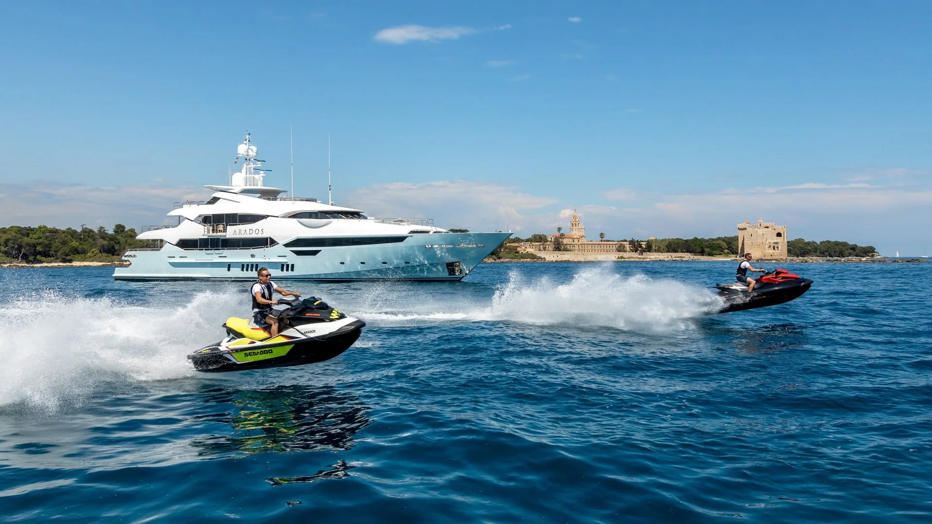 ARADOS - photo 7 location yacht Saint-Tropez