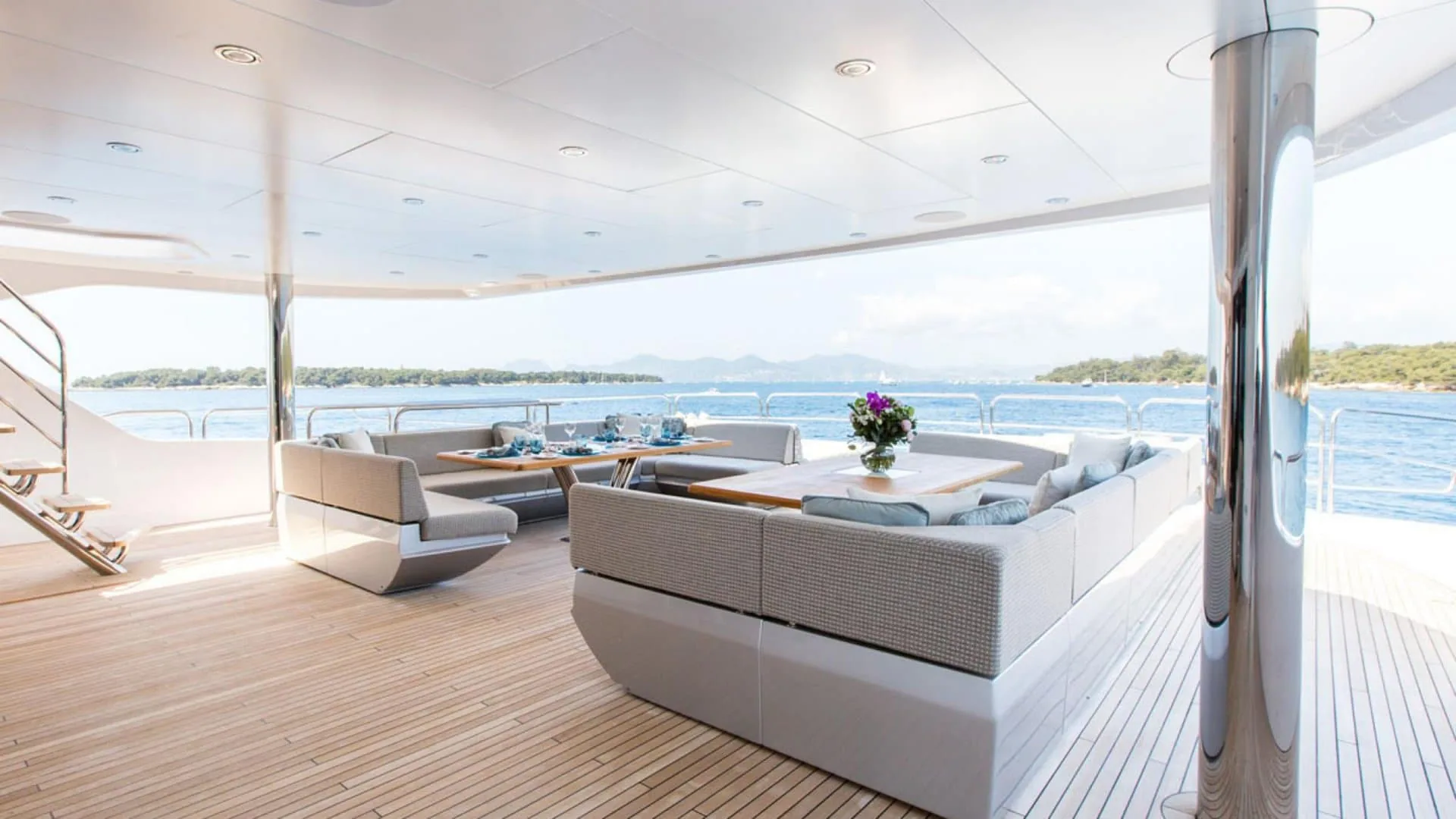 ARADOS - photo 13 location yacht Saint-Tropez