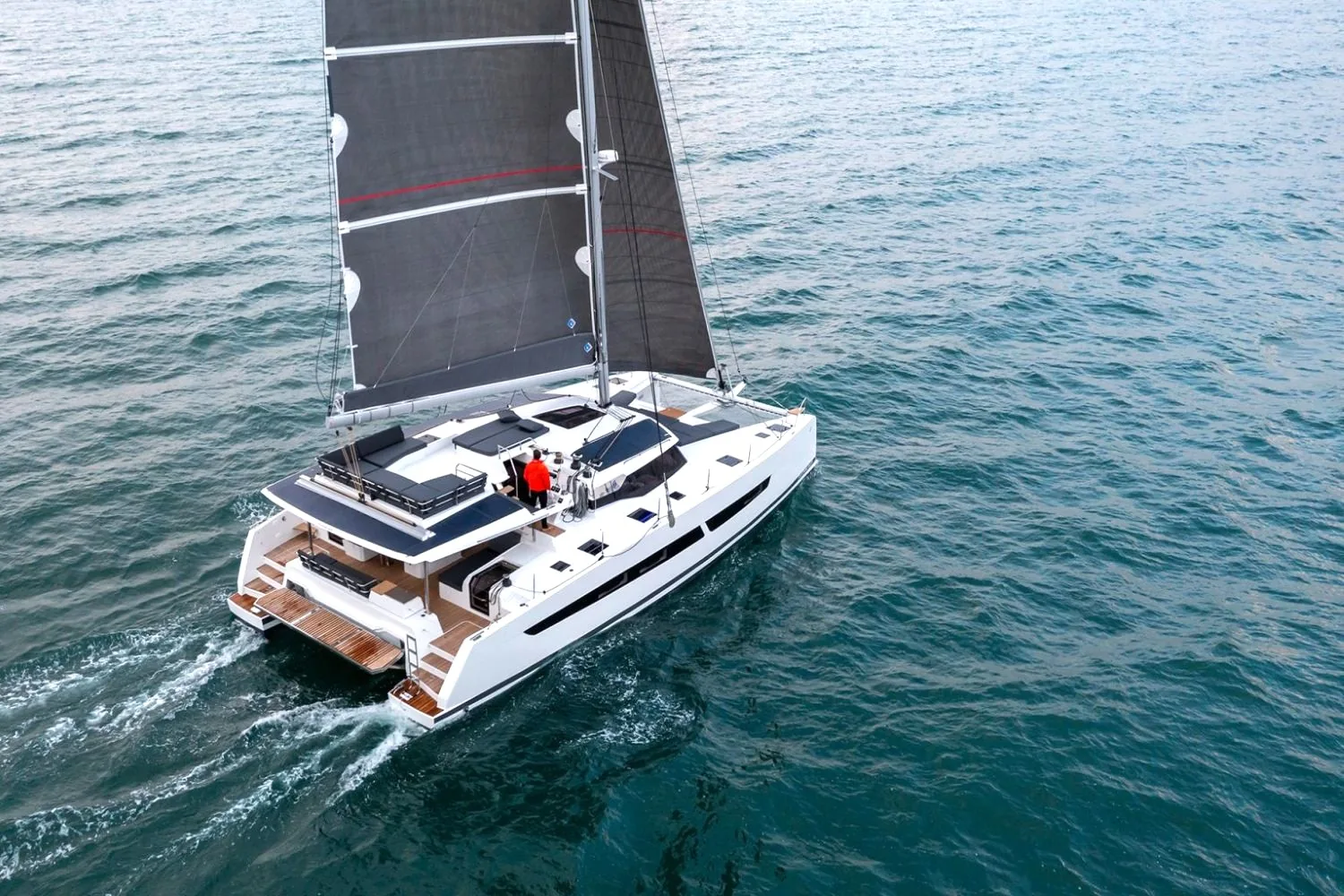 CATAMARAN AURA 51 - photo 2 location yacht Saint-Tropez