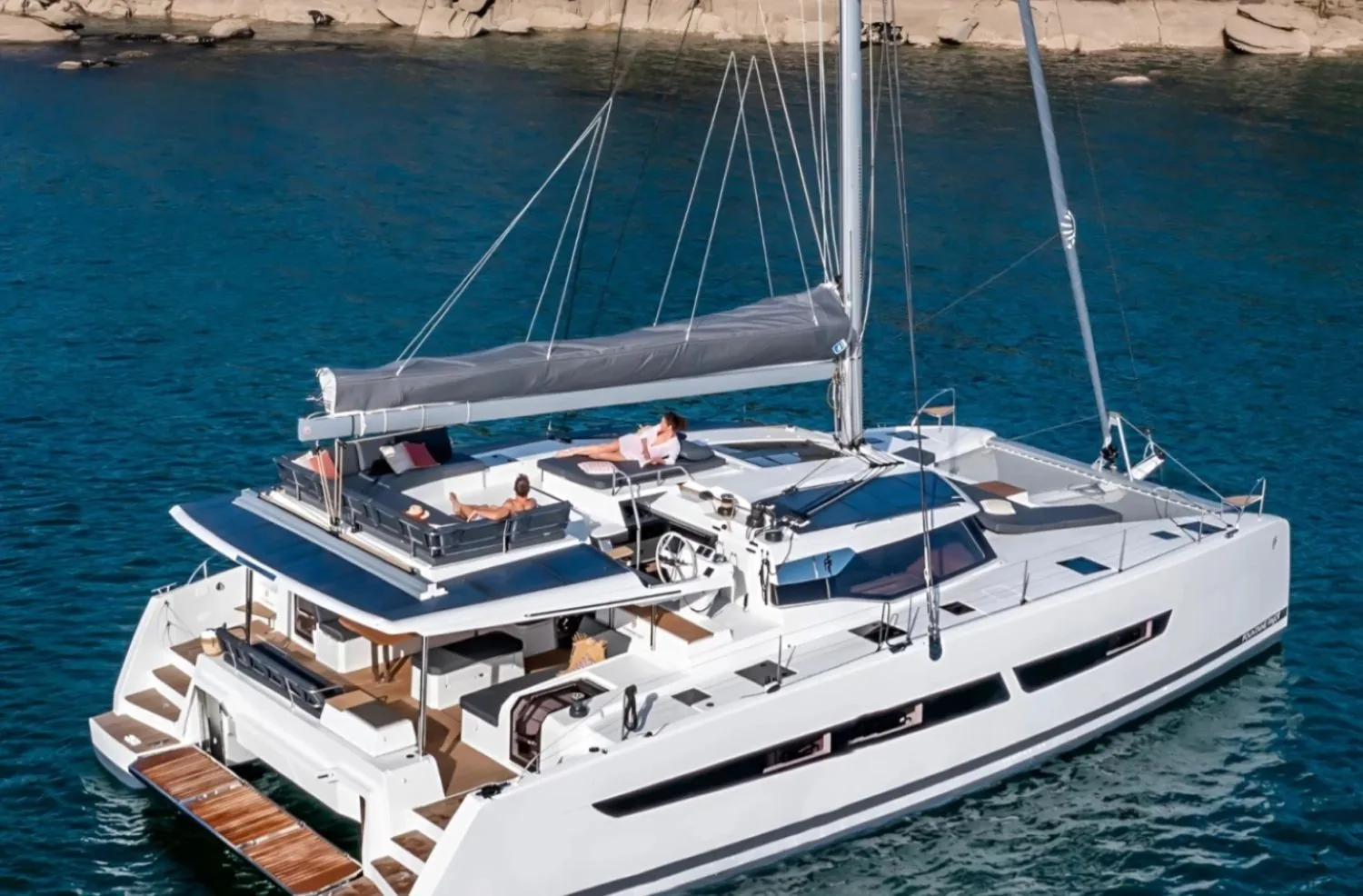 CATAMARAN AURA 51 - photo 3 location yacht Saint-Tropez