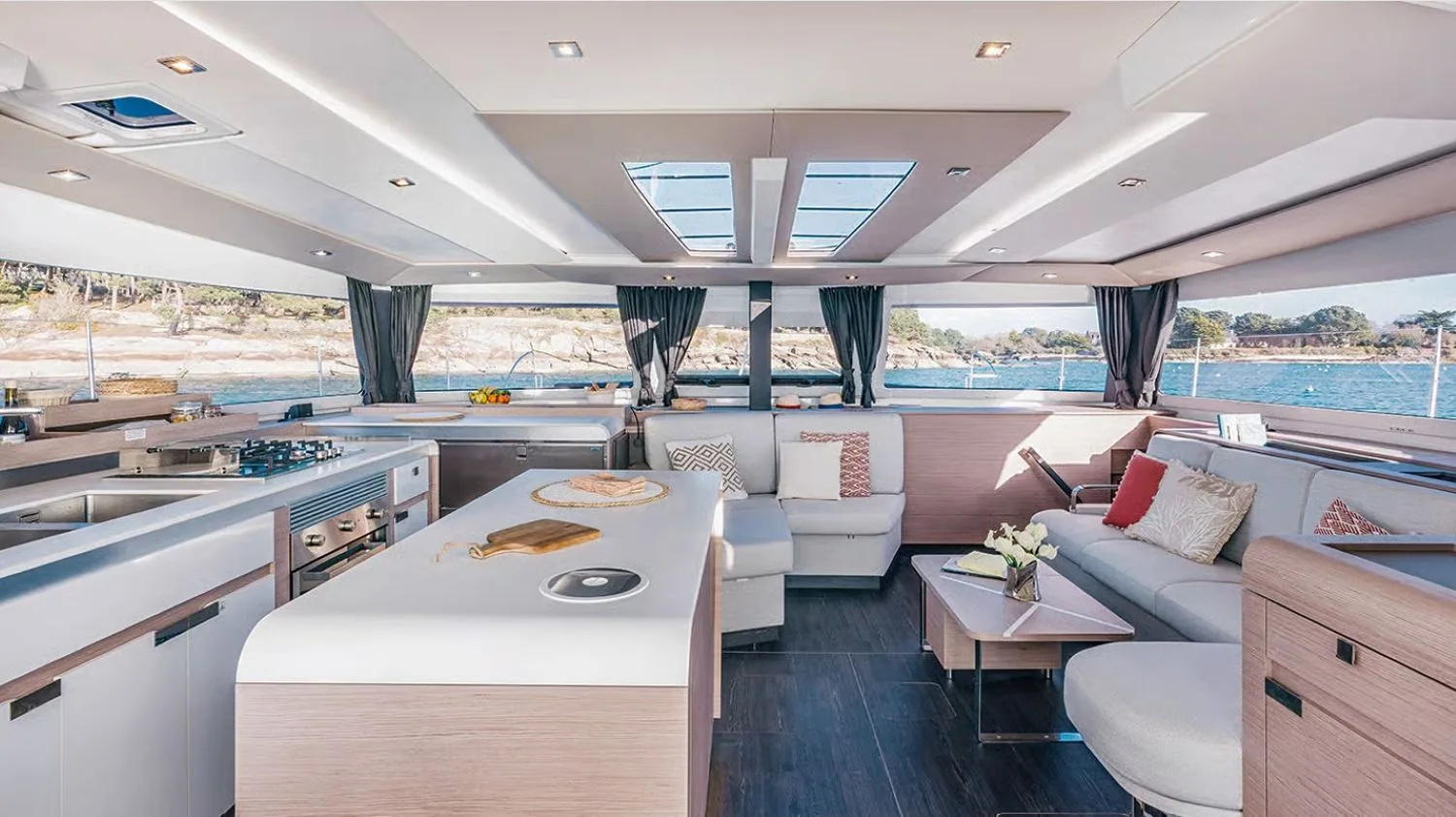 CATAMARAN AURA 51 - photo 10 location yacht Saint-Tropez