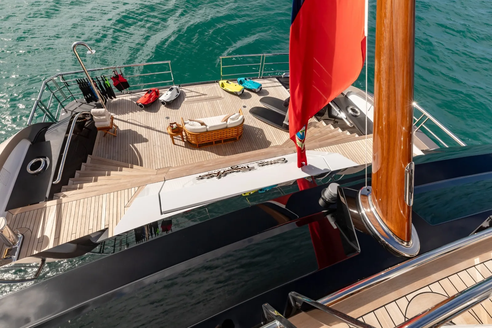 COME TOGETHER - photo 10 location yacht Saint-Tropez
