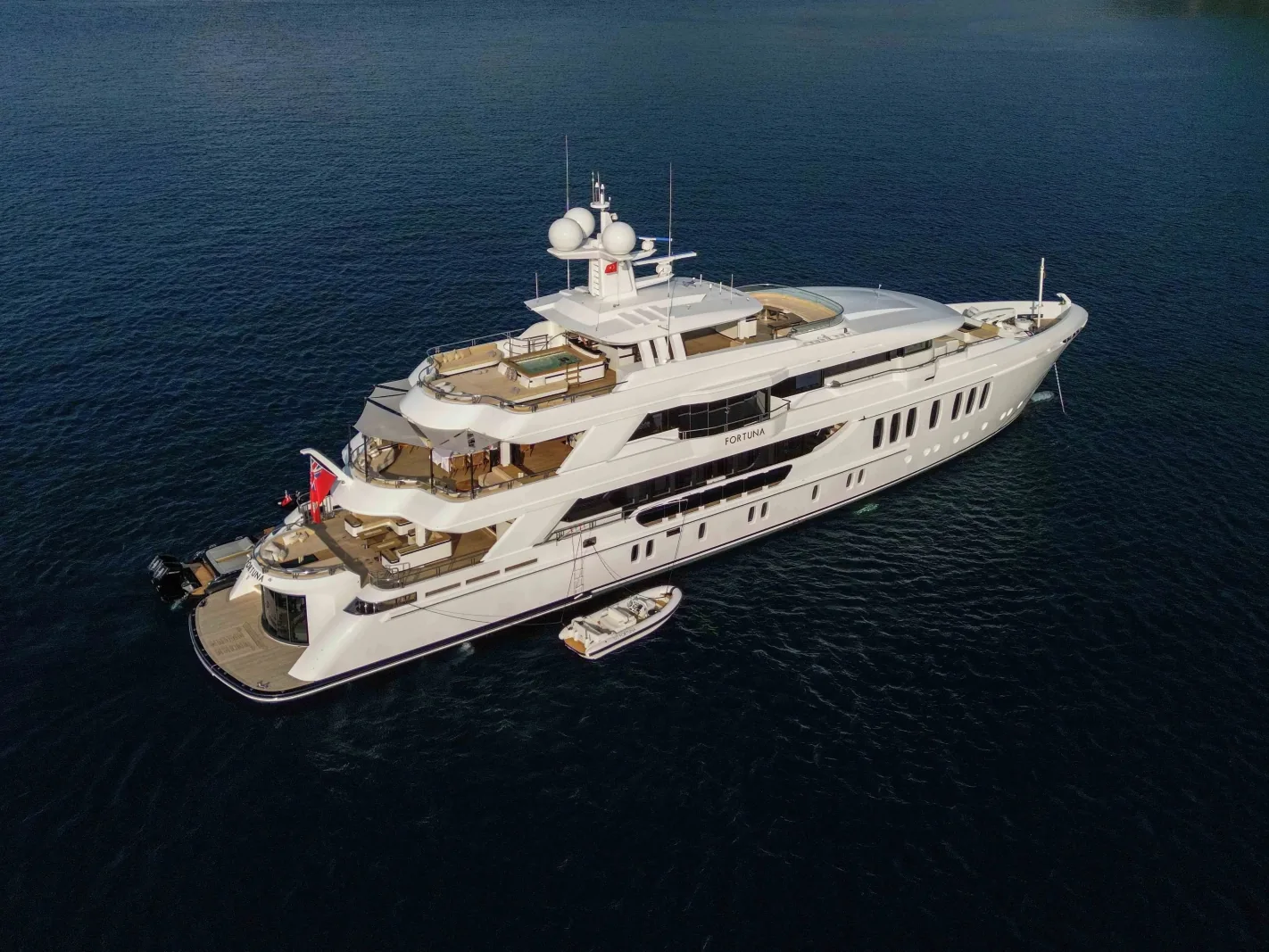 FORTUNA - photo 2 location yacht Saint-Tropez