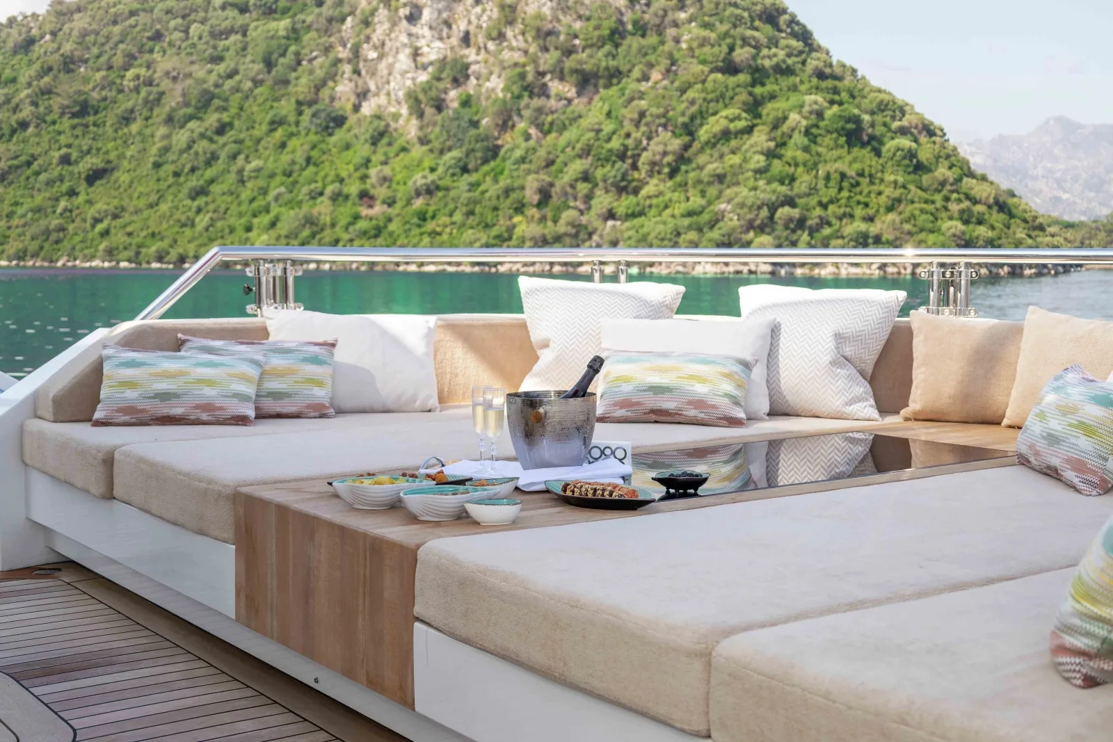 FORTUNA - photo 12 location yacht Saint-Tropez