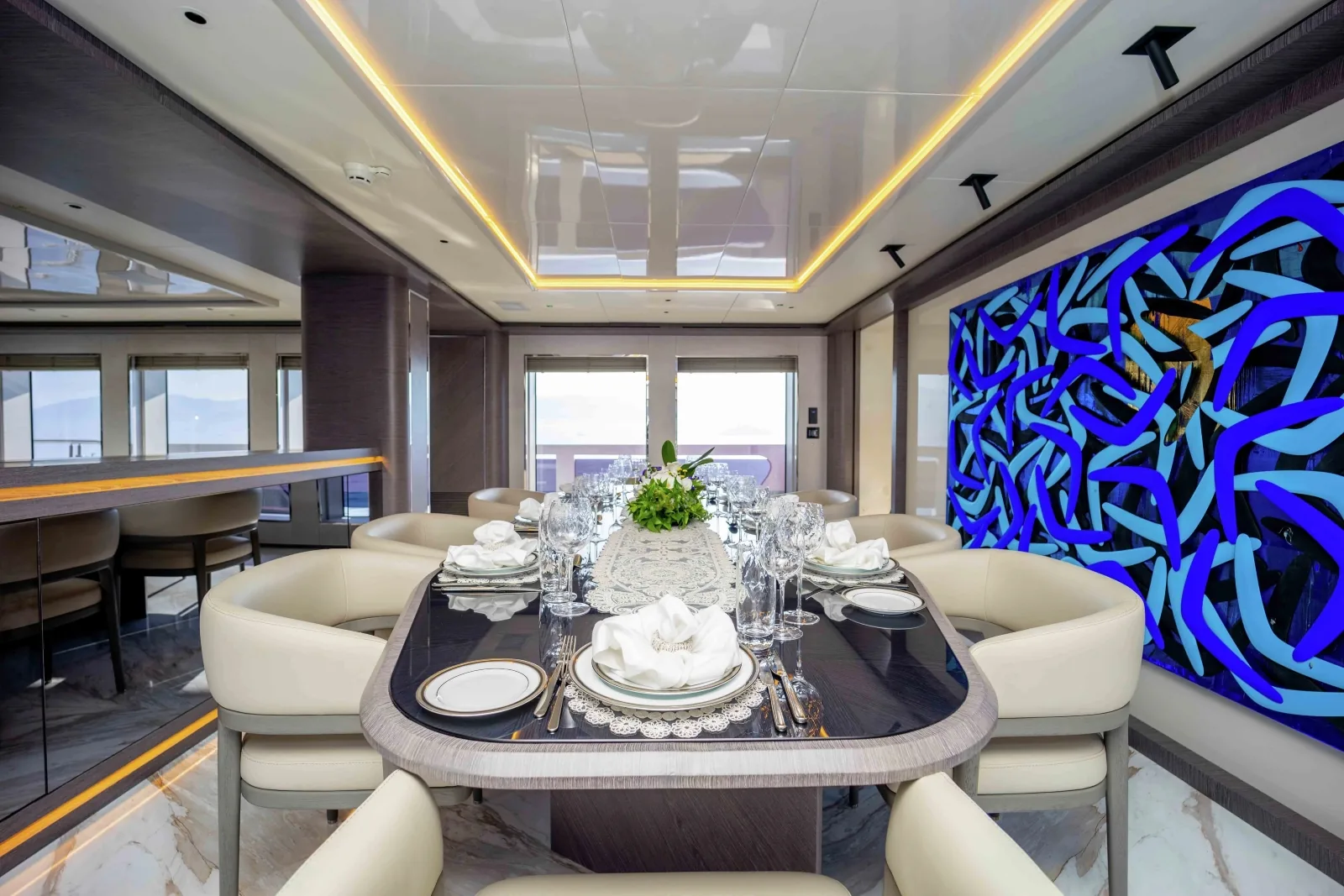 FORTUNA - photo 19 location yacht Saint-Tropez