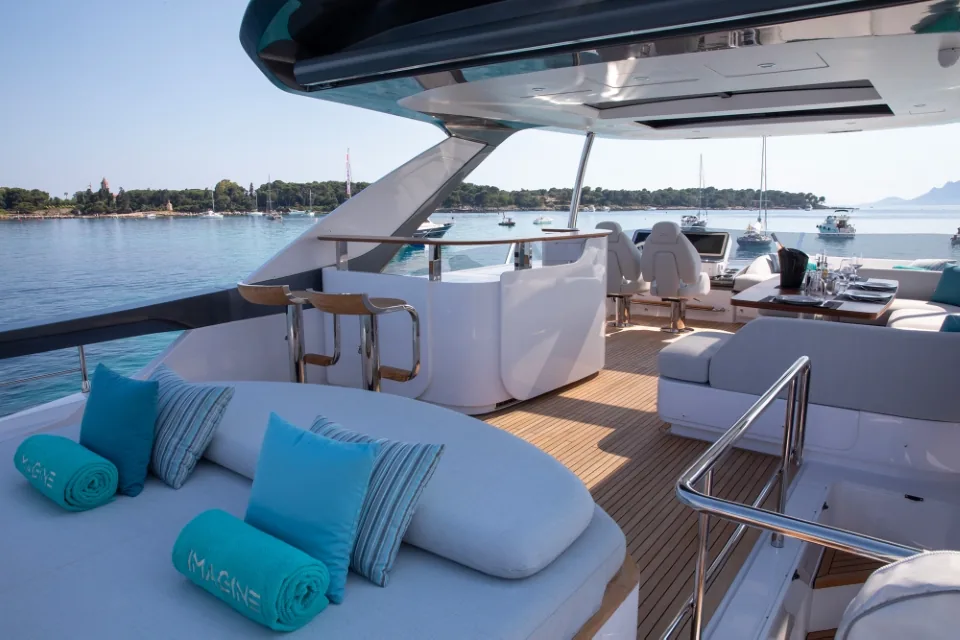 IMAGINE - photo 4 location yacht Saint-Tropez