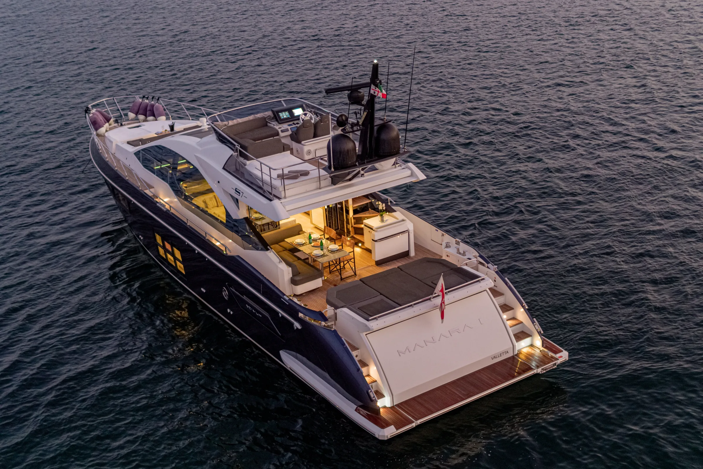 MANARA I - photo 30 location yacht Saint-Tropez