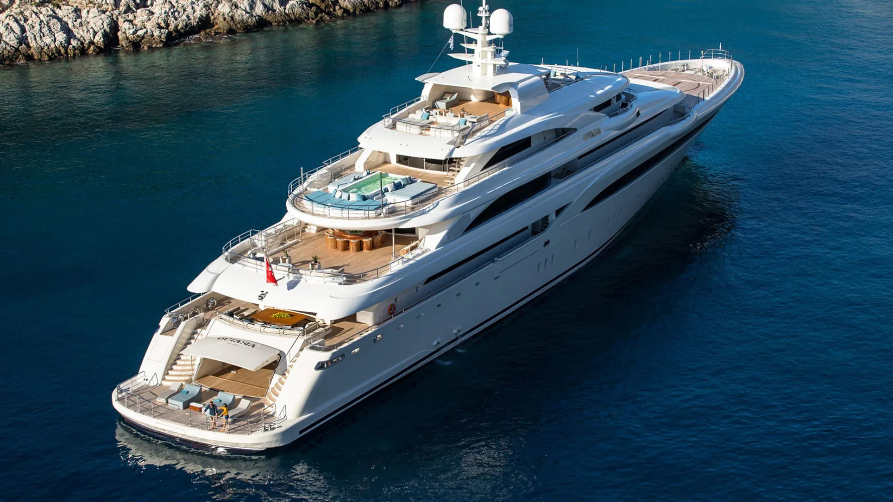 OPTASIA - photo 2 location yacht Saint-Tropez