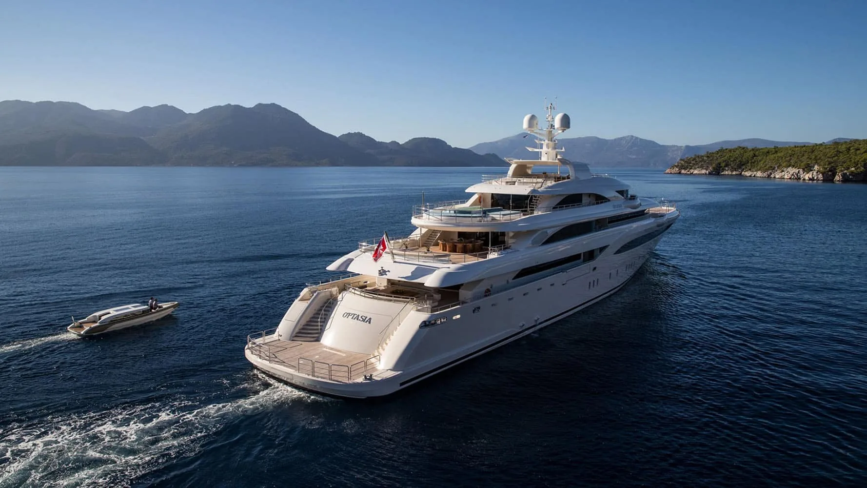 OPTASIA - photo 3 location yacht Saint-Tropez