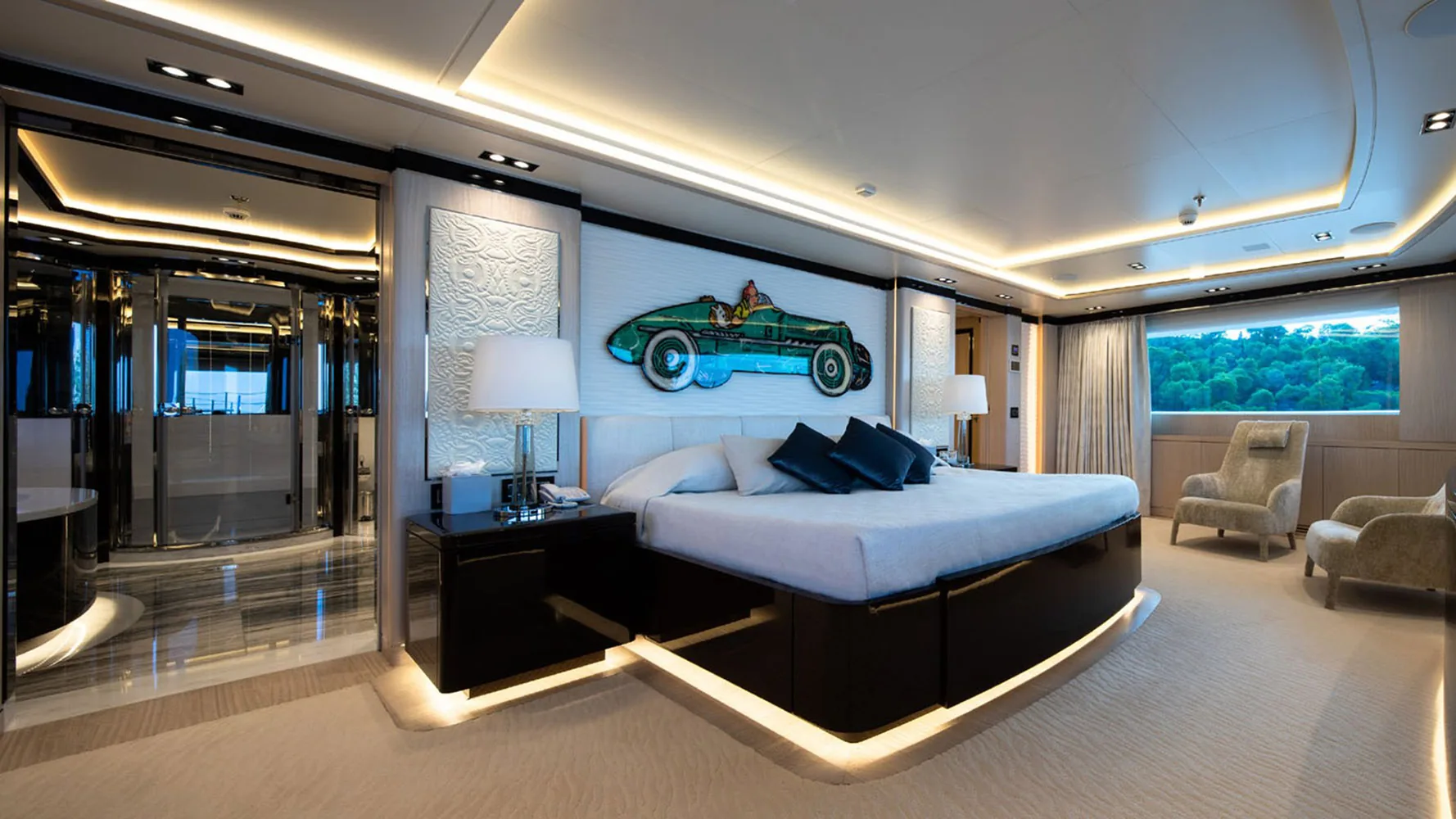 OPTASIA - photo 8 location yacht Saint-Tropez