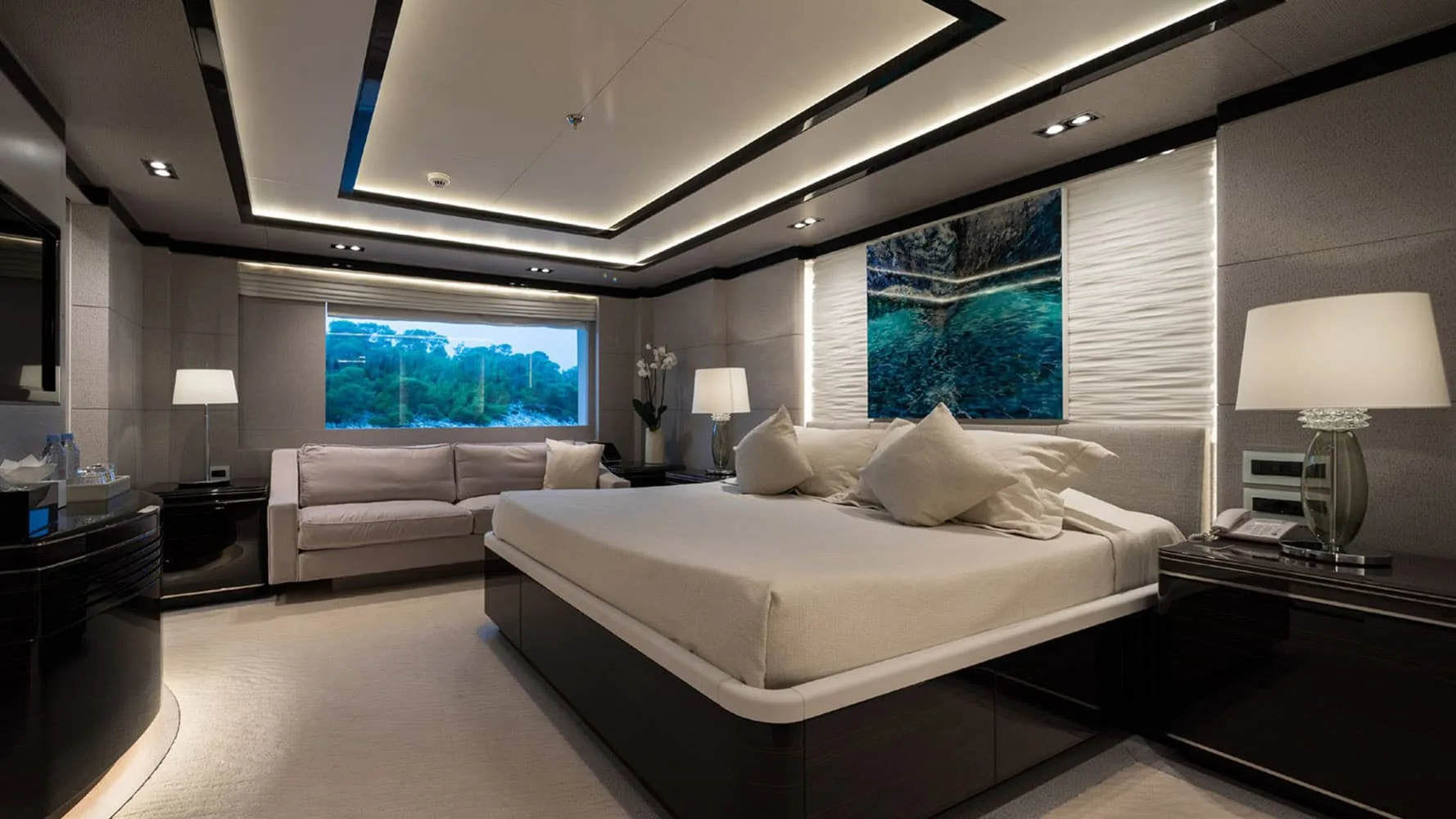 OPTASIA - photo 14 location yacht Saint-Tropez