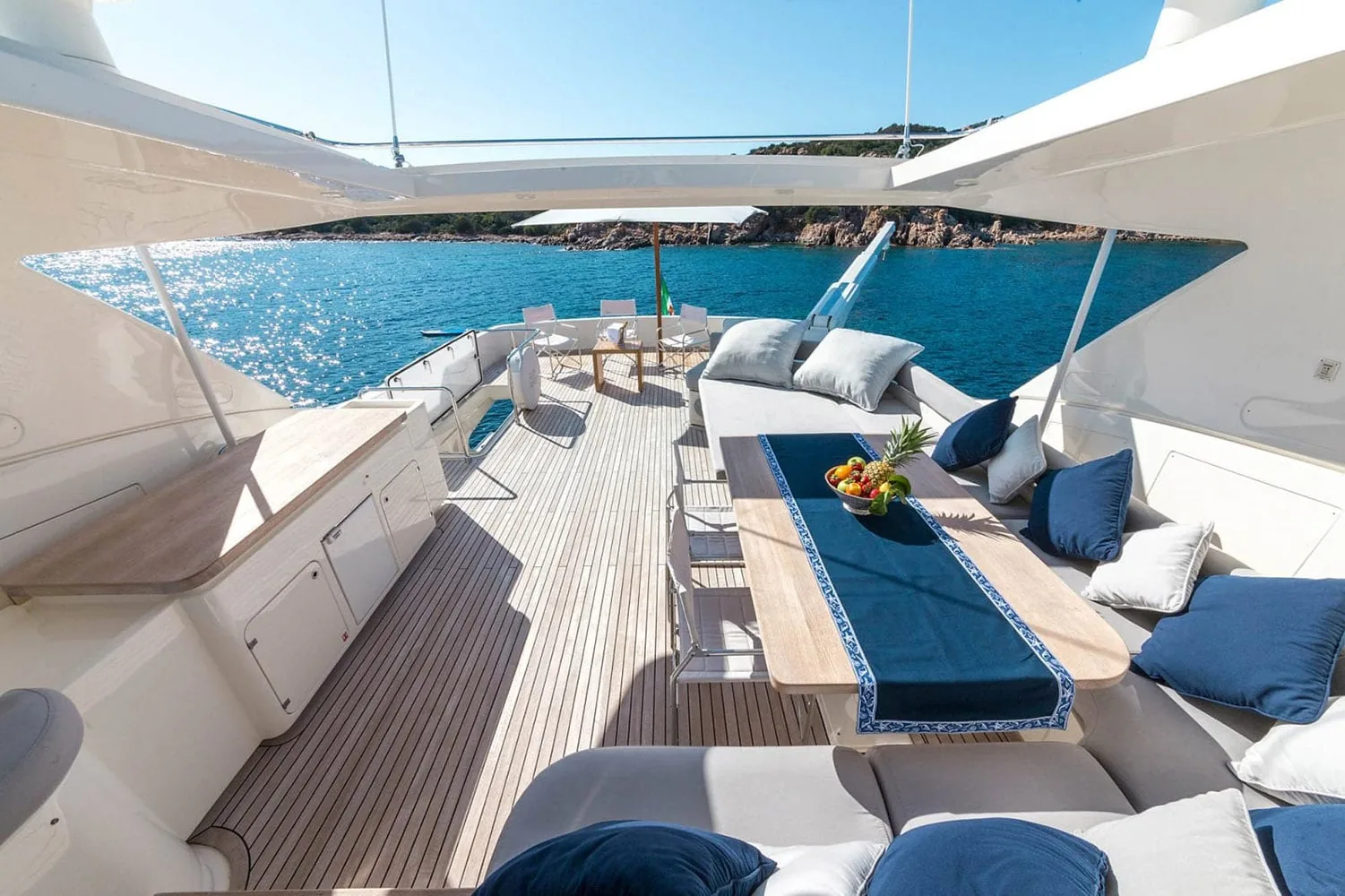 PORTHOS - photo 12 location yacht Saint-Tropez
