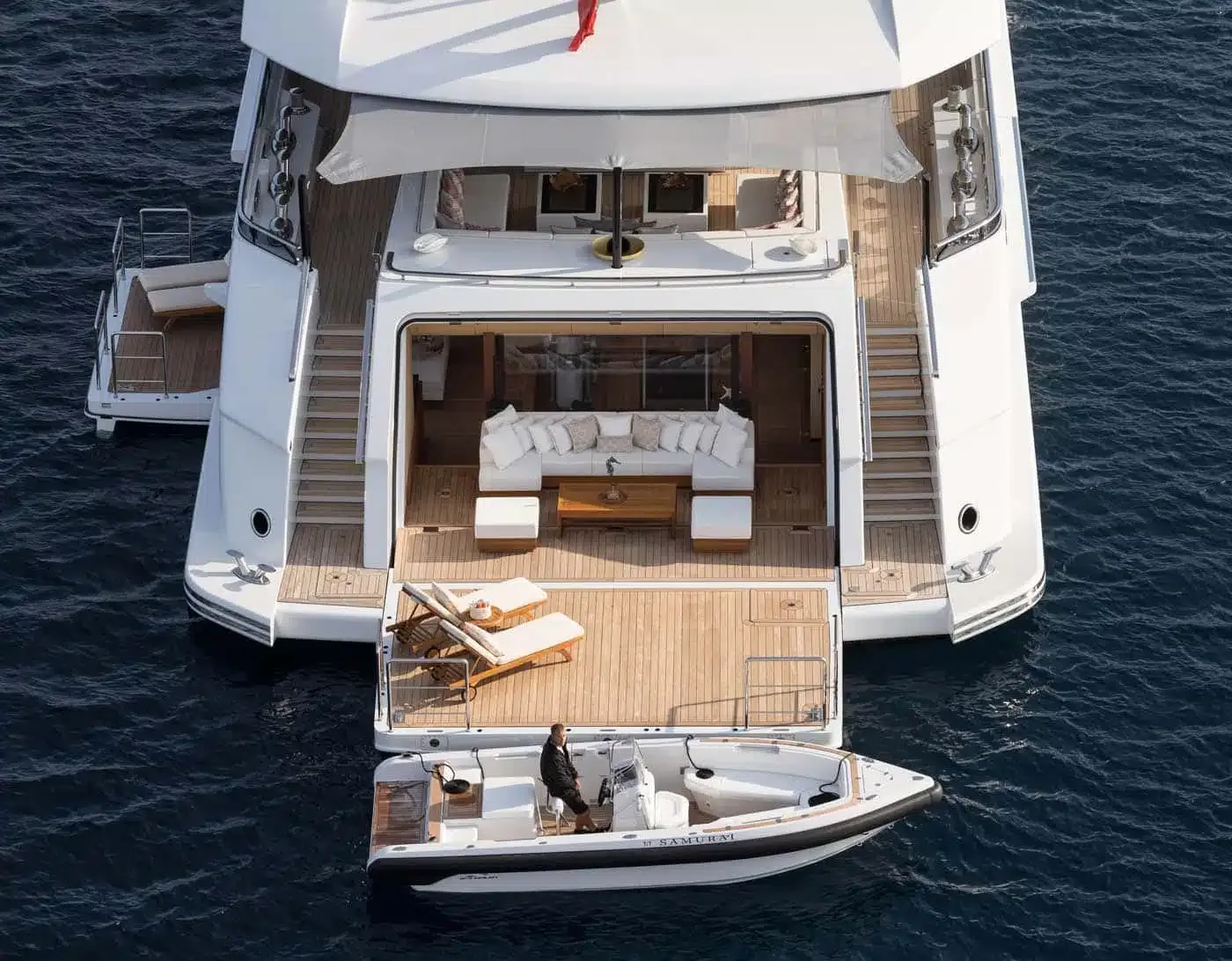 SAMURAI - photo 6 location yacht Saint-Tropez