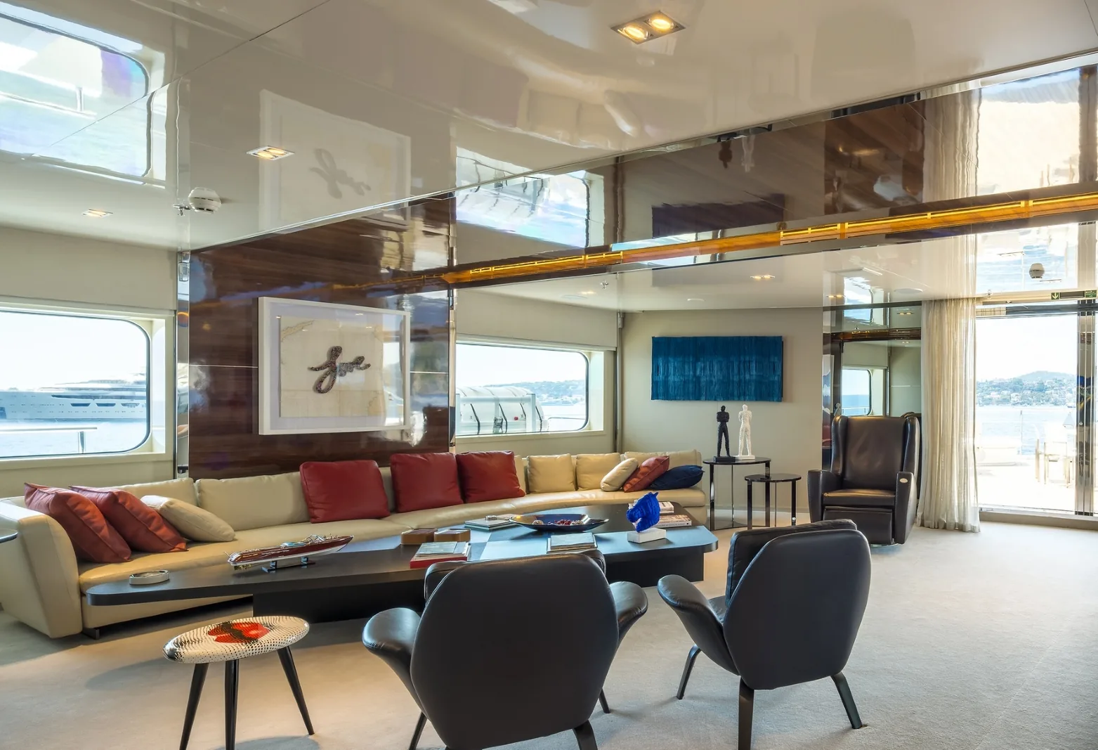 SERENITY - photo 13 location yacht Saint-Tropez