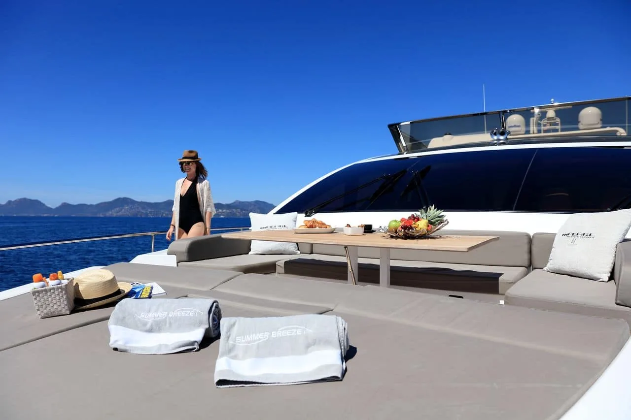 SUMMER BREEZE - photo 15 location yacht Saint-Tropez